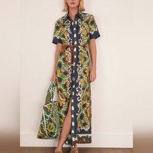 ALEMAIS Liana Shirtdress in Multi